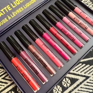 Set of 10 Matte Liquid Lipstick NIB